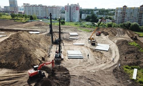 
<p>                                В Брянске начали строить Дворец единоборств</p>
<p>                        